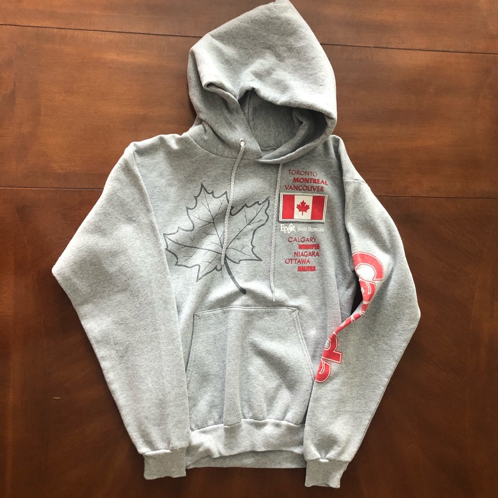 Grey Disney Canada hoodie